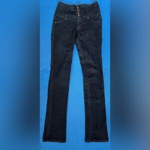 Nissi Dark Wash Straight Leg Jeans